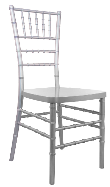 Silver Resin Chiavari Chair